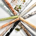 Kitchen & Bathroom Renovation Marble Waterproof Adhesive Stickers Pvc Wallpaper Wash Basin Stick Furniture - 3