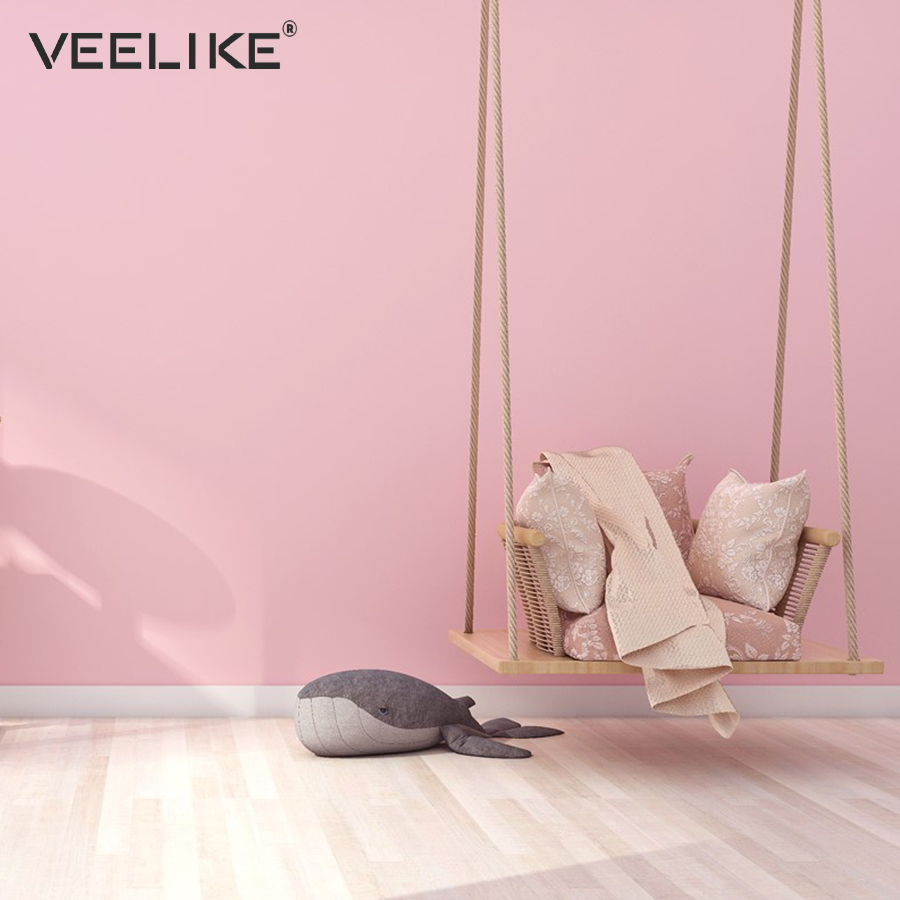 Solid Color Pvc Waterproof Self Adhesive Wallpaper For Living Room Kids Bedroom Decor Vinyl Contact Paper Kitchen Cabinets - 4