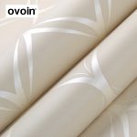 Beige White Grey Luxury Modern Wallpaper For Bedroom Walls Covering Living Room Wallpapers Roll Geometric Wall Paper Home Decor - 5