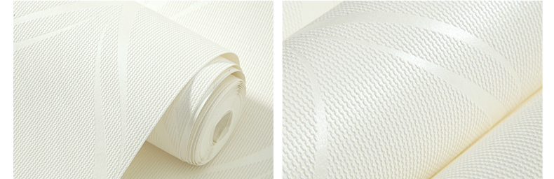 Luxurious Modern Geometric Wallpaper Roll In White Beige Grey Ideal For Bedroom And Living Room Decor - 23