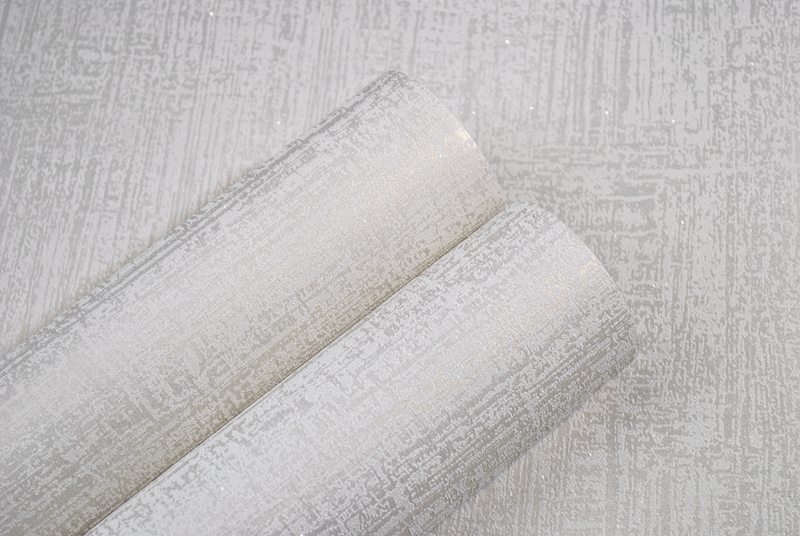 Luxury Modern Textured Wallpaper In White Grey Beige Solid Color Wall Covering For Bedroom Living Room Home Decorations - 73