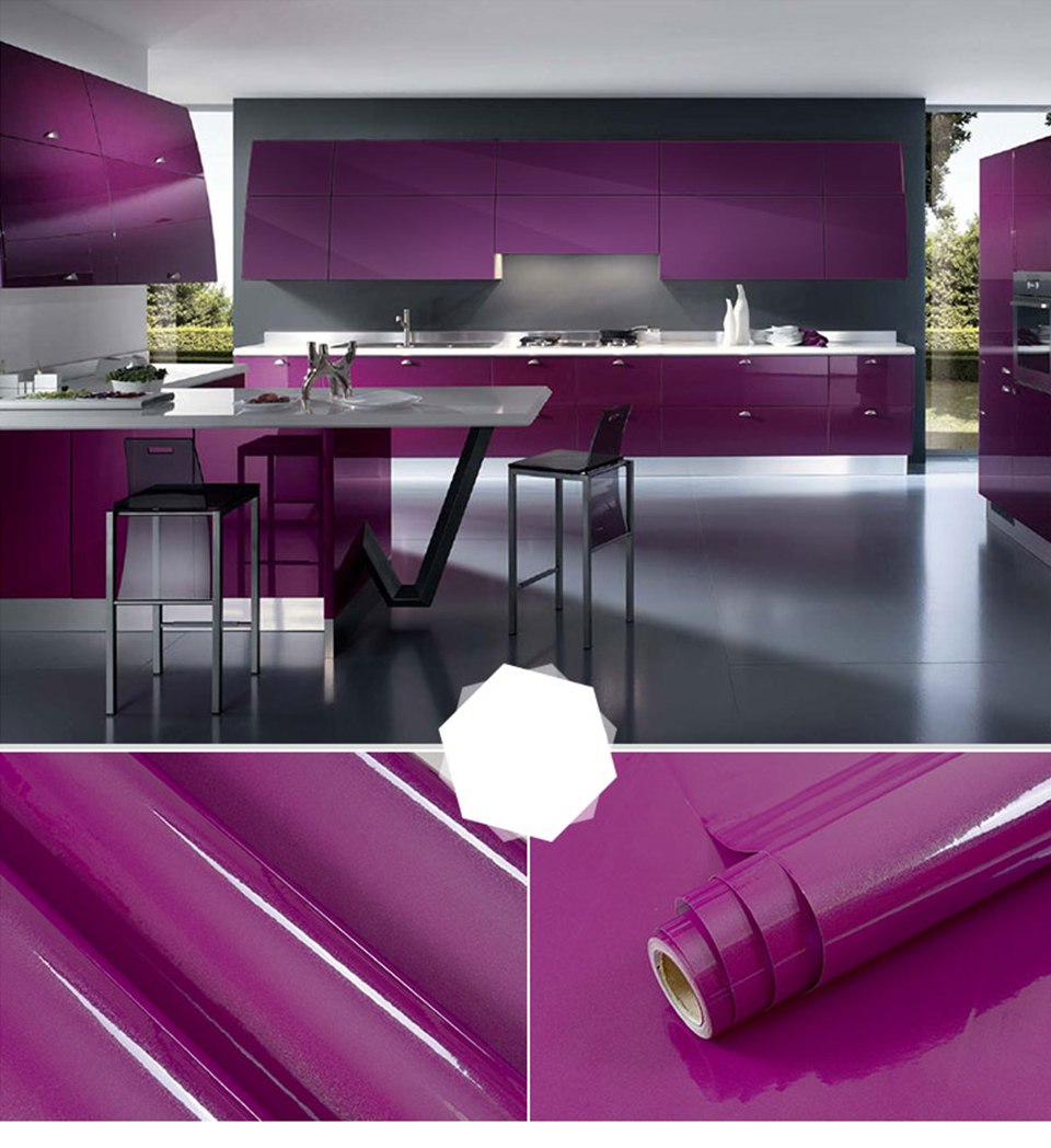 Modern Waterproof Vinyl Marble Wallpaper 1m 2m Selfadhesive Contact Paper For Living Room Decor Solid Color - 39