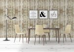 Wallpaper 3d Waterproof Thicken Wood Panel For Walls Self Adhesive Contact Paper Hotel Library Bedroom Living Room - 2
