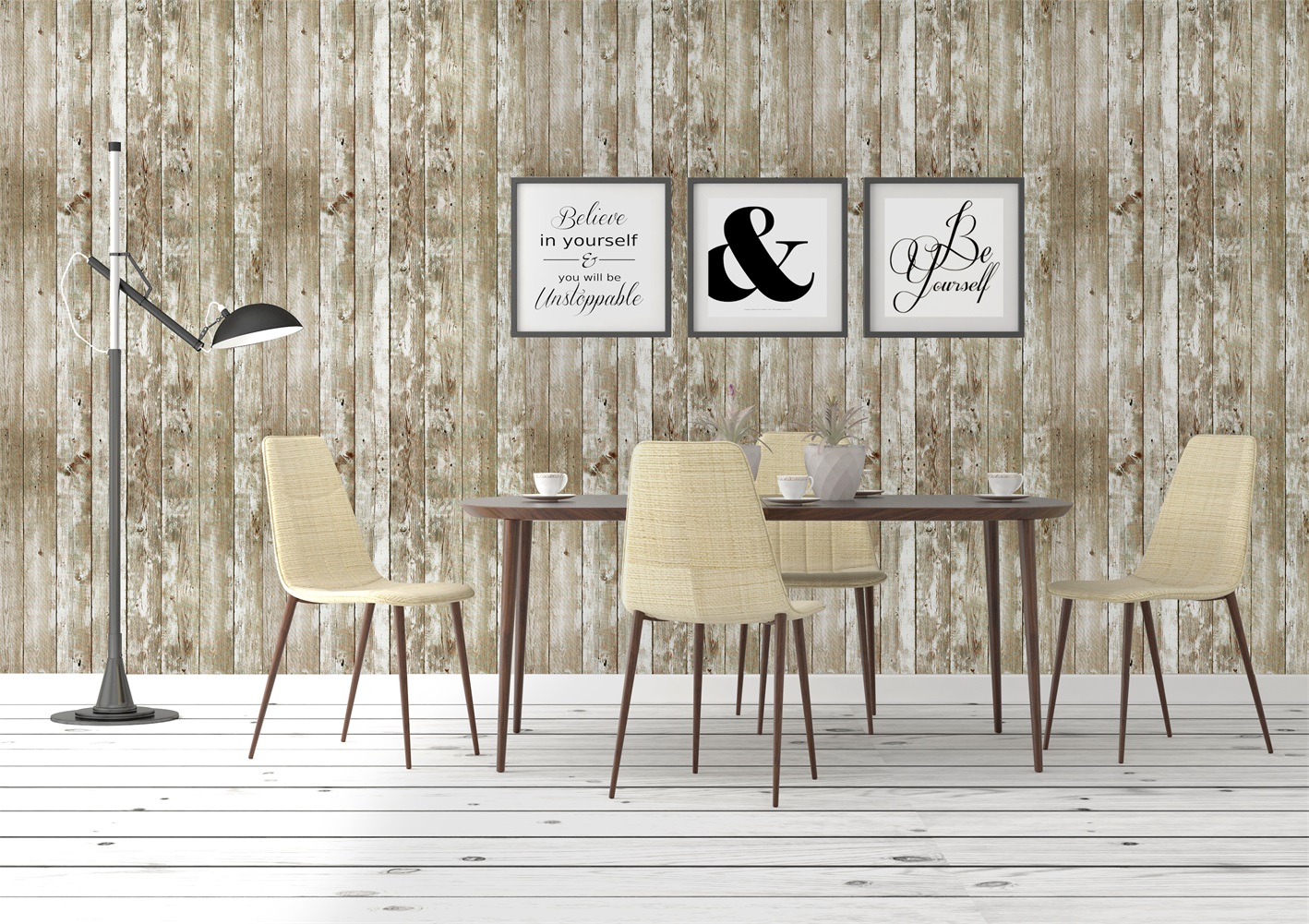 3d Wood Panel Wallpaper Waterproof Thick Selfadhesive Contact Paper For Hotel Library Bedroom Living Room Walls - 6