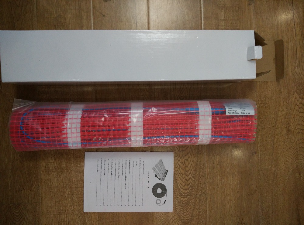 Minco Heat Electric Underfloor Heating Mat 150w M2 1m2 Size 50cmx2m Winter Thermostat Room Warming Essentials - 9
