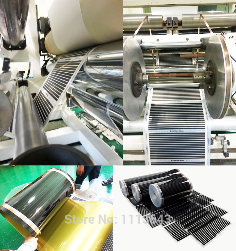 M2 Carbon Infrared Underfloor Heating Film 220w Ac220v All Sizes Available Warm Mat From Korea - 14