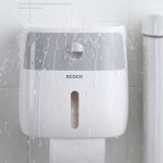 Waterproof Toilet Paper Holder For Towel Bathroom Dispenser Storage Roll Wall Mounted - 4