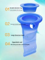 Bathroom Odor-proof Leak Core Silicone Down The Water Pipe Kitchen Sewer Seal - 2