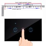 Ewelink Smart Curtain Motor Electrical Blinds Wifi Switch Touch App Voice Control By Alexa Echo Google Home Ac 110 V 220v Eu Us - 4