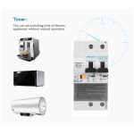 2p Wifi Smart Circuit Breaker With Energy Monitoring And Meter Function Alexa Google Home For Rs485 - 4