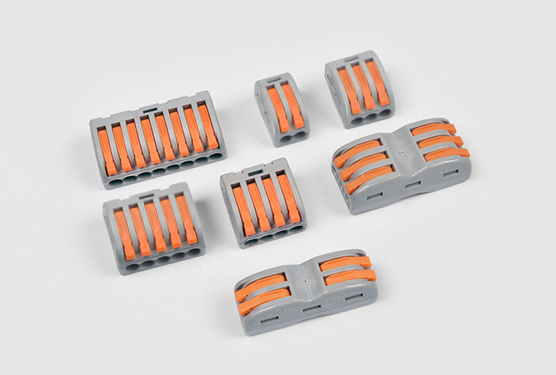 Universal Quick Wiring Electrical Cable Wire Connector Pushin Terminal Block For Secure Connection - 1