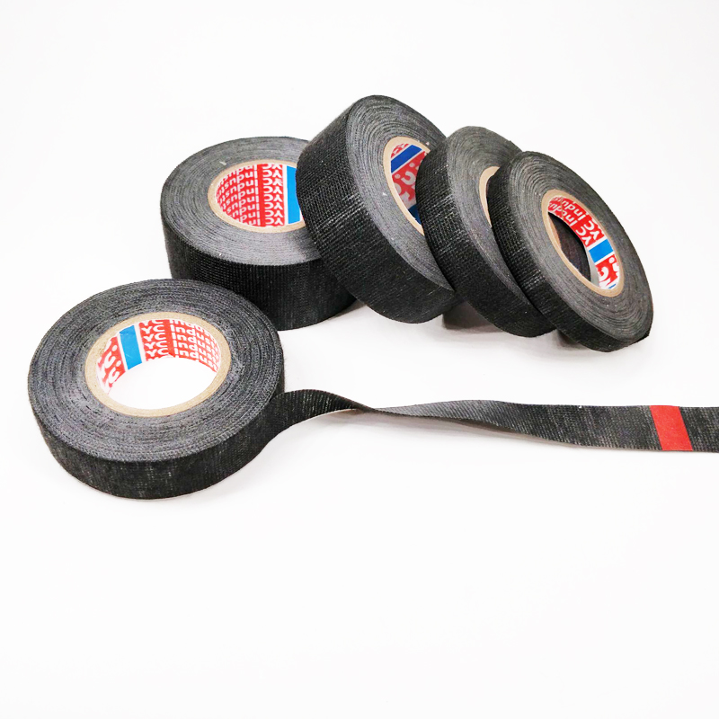 Tesa Type Coroplast Adhesive Cloth Tape For Cable Harness Wiring Loom Width 9 15 19 25 32mm Length15m - 3