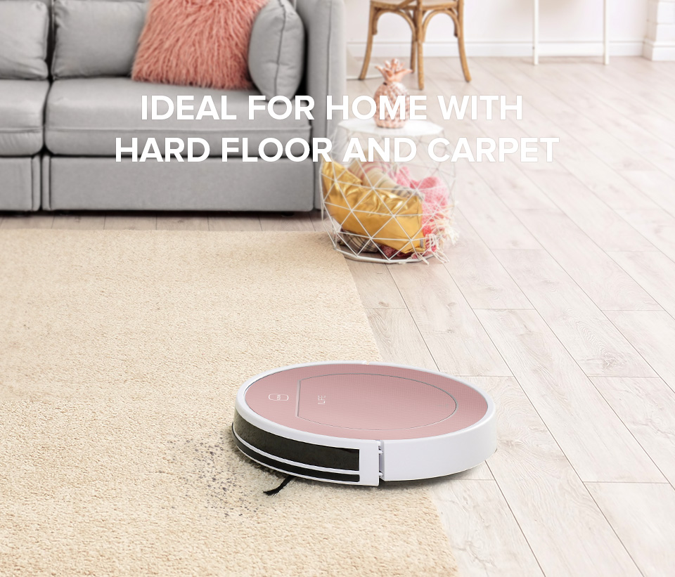 Ilife V7s Plus Automatic Robot Vacuum Cleaner Sweep Wet Mop Ideal For Hard Floors Carpet 120mins Runtime Autocharging - 1
