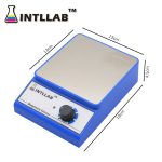 Intllab Magnetic Stirrer Mixer With Stir Bar 3000 Rpm Max Stirring Capacity 3000ml - 2