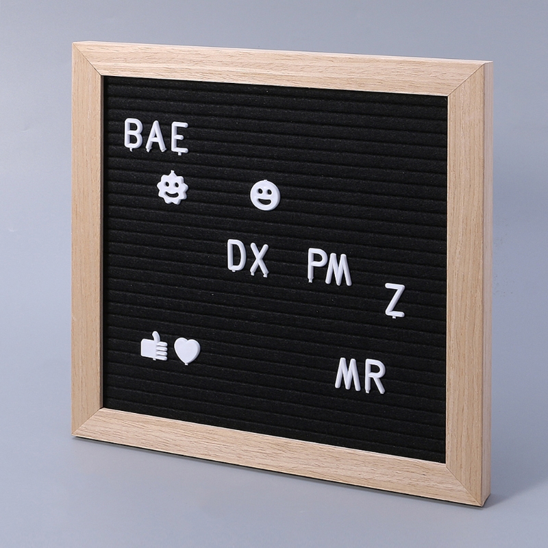 340piece Set Changeable Characters Numbers Symbols For Felt Letter Board Educational Diy Kit 10166 - 4