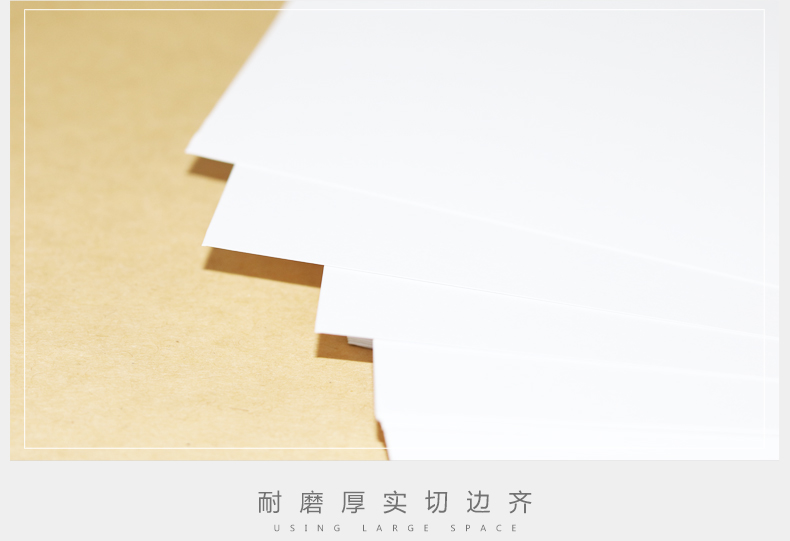 50pack White Kraft Paperboard Variety Diy Card Making Craft A3 A4 A5 Sizes 120g400g Thick Cardboard - 5