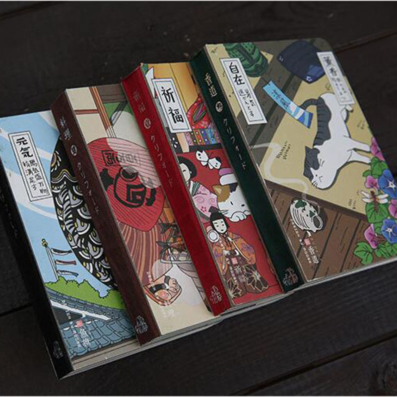 Adorable Japanese Cat Themed Yearlymonthly Planner Diary Journal Hardbound Notebook With Daily Memos - 6
