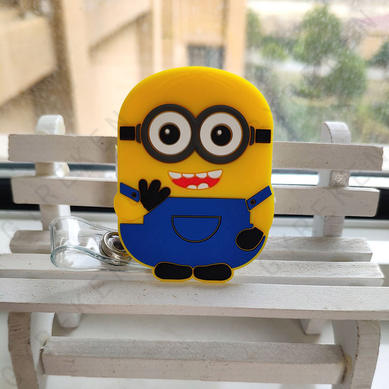 Kids Cartoon Retractable Id Badge Holder Nurse Lanyard Name Tag Reel Cute Pull Card Reels For Children - 14