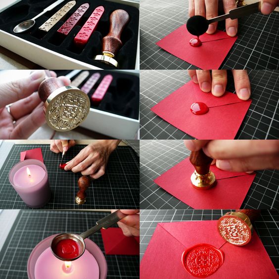 Personalized Logo Wax Seal Stamp Custom Design Available In 20mm 25mm 30mm 40mm 50mm Sizes - 2