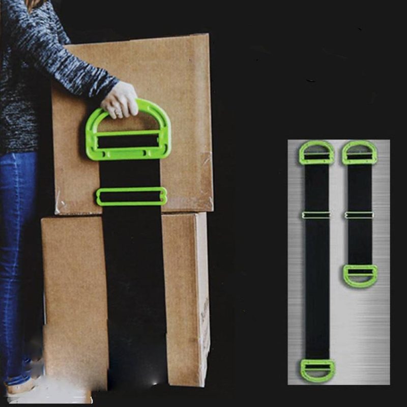 Portable Furniture Carrying Belt Household Adjustable Heavy Goods Handling Moving Rope Boxes Mattress Lifting Straps
