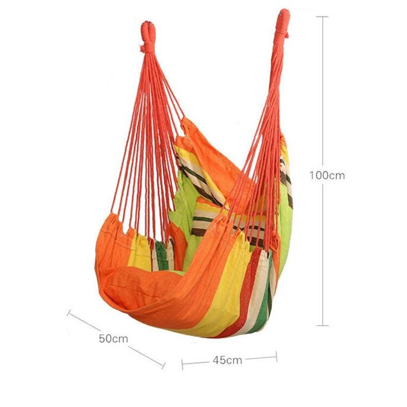 Deluxe Outdoor Hammock Chair Swing Seat For Travel Camping Garden Perfect For Adults Kids - 2