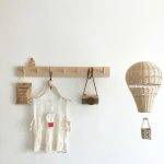 Handmade Kids Room Decoration Nordic Style Children Bedroom Kindergarten Rattan Hot Air Balloon Craft Wall Hanging Decor - 2