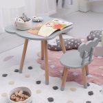 Kids Furniture Simple Children's Solid Wood Table And Chair Set Writing Games Learning Tables Chairs Desk Dining