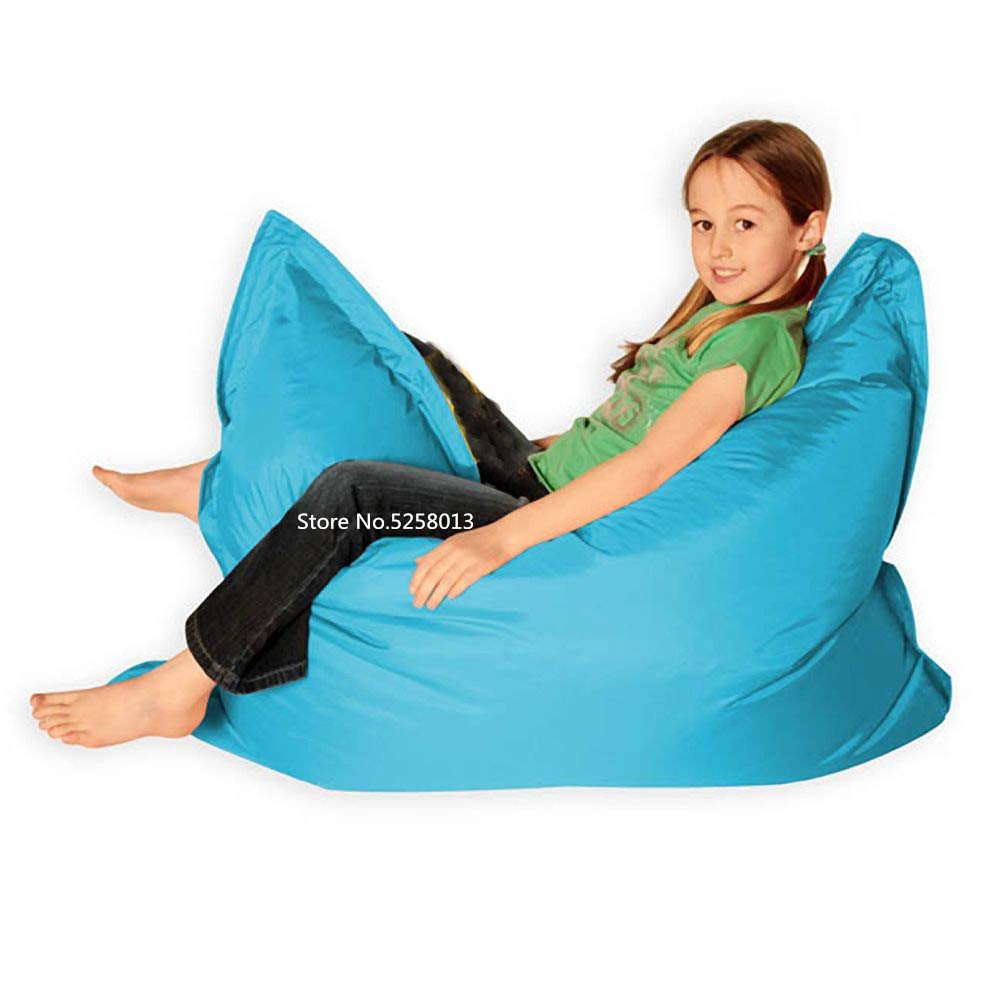 Assorted Colors Floor Bean Bag Cushion Lazy Relax Beanbag Lounger Kids Games Chair - 5