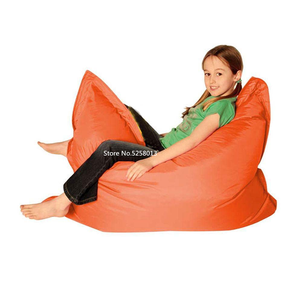 Assorted Colors Floor Bean Bag Cushion Lazy Relax Beanbag Lounger Kids Games Chair - 4