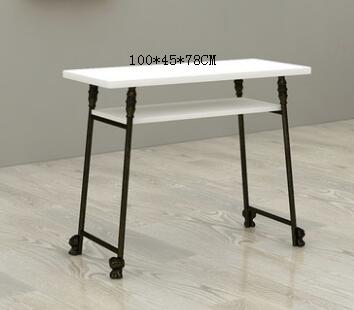 Luxurious Double Manicure Table Chair For Single Or Triple Person Use Professional Salon Equipment - 14