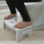 Home Folding Squatting Stool Bathroom Squat Toilet Compact Potty Portable Step Seat For