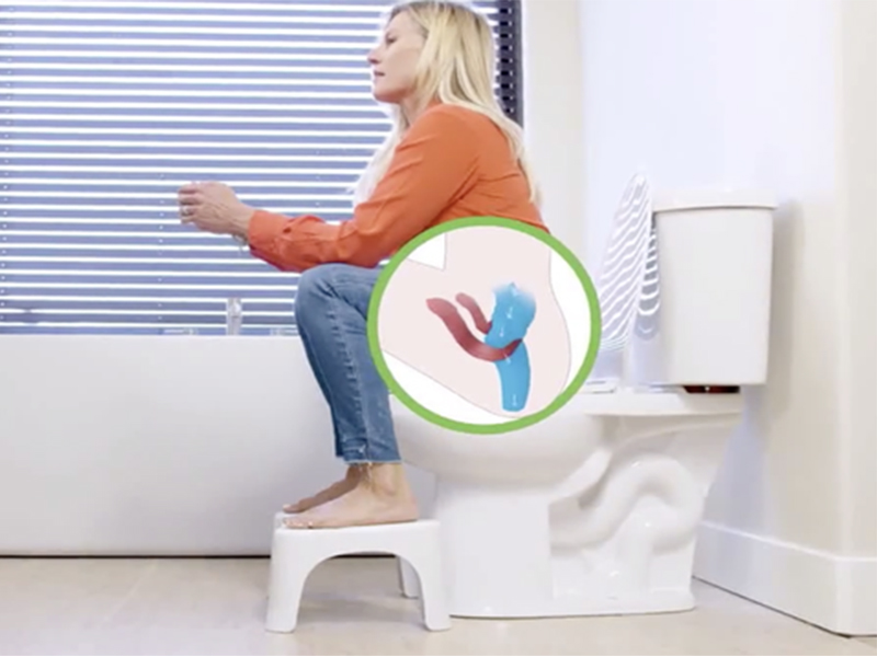 Compact Portable Folding Squatting Stool Bathroom Potty Step Seat For Improved Digestion Posture - 5