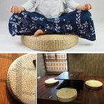 40x7 5cm Natural Straw Weaving Round Pouf Tatami Cushion Floor Cushions Meditation Yoga Mat Home Bedroom Chair - 5