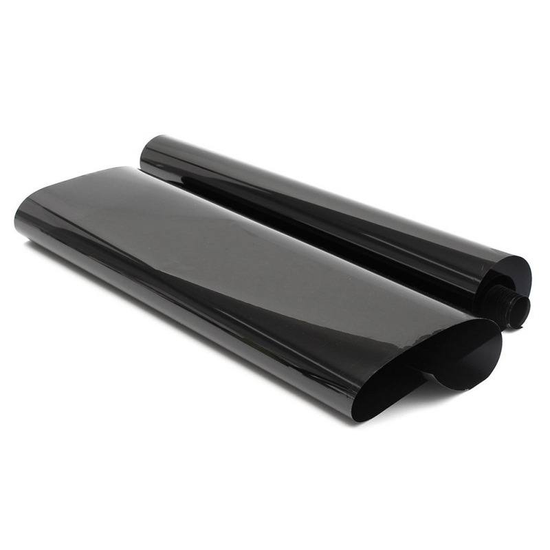 Black Car Window Tint Film Roll Scratchresistant Solar Protection Home And Pet Safe Vinyl Glass Stickers - 4