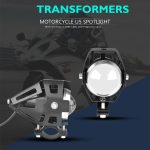Motorcycle Headlights U5 Led Moto Light Drl Headlamp Motorbike Auxiliary Lamp Fog Spotlights Universal 12v For Suzuki - 2