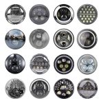2xlada Urban 7inch Led Headlight Hi Low H4 Light Halo Angle Eyes Drl Headlamp For Jeep Off Road 4x4 Suzuki Samurai