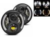 50w Halo Light Black