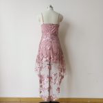 Vintage Short Front Long Back High Low Embroidery Homecoming Dresses Party Dress Cocktail Gowns Dqg393 - 6