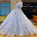 Muslim Dubai One Shoulder Celebrity Dress Long Sexy Prom Special Occasion Evening Gowns Turkish Couture Abendkleider - 2
