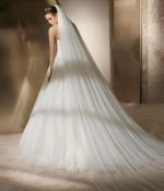 Ever-modeldress Long Bridal Veils With Comb 3m Length One Layer White Ivory Wedding Head Veil Accessories