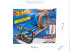 Hot Wheels Carros Track Model Cars Train Kids Plastic Metal Toy-cars-hot-wheels Toys For Children Juguetes Gfh85 - 5