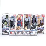 30cm Marvel Toys Avengers 4 Endgame Spiderman Thanos Hulk Pvc Action Figure Ironman Captain America Black Panther Model Figurine - 6