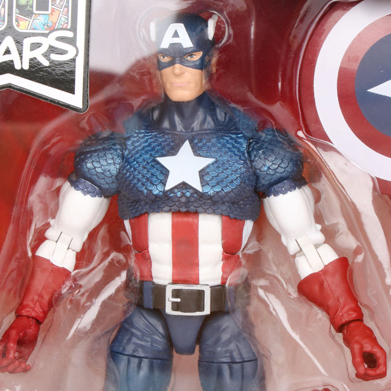 Marvel 80th Anniversary Captain America 17cm Pvc Action Figure Vintage Comicinspired Collectible Toy - 9