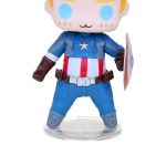 8-10cm Marvel Toys The Avengers Figure Q Version Superhero Captain America Winter Soldier Spiderman Figures Collectible Model - 4