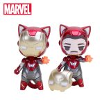 8-10cm Marvel Toys The Avengers Figure Q Version Superhero Captain America Winter Soldier Spiderman Figures Collectible Model - 2