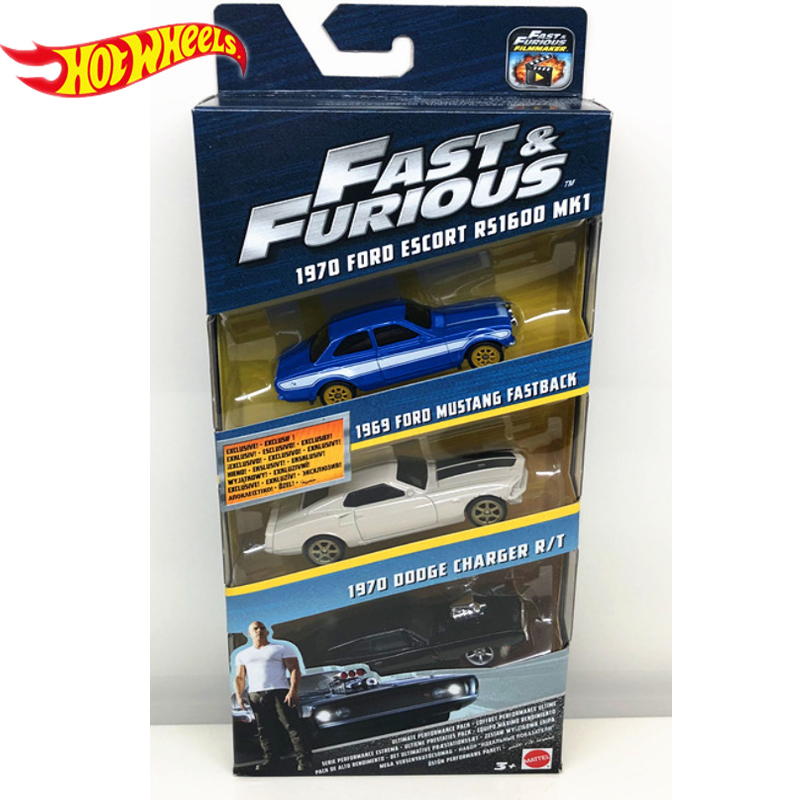 Hot Wheels Fast Furious Series 3 Dodge Charger Toy Cars Genuine Collectible Boys Birthday Gift Pack Fcg01 - 4