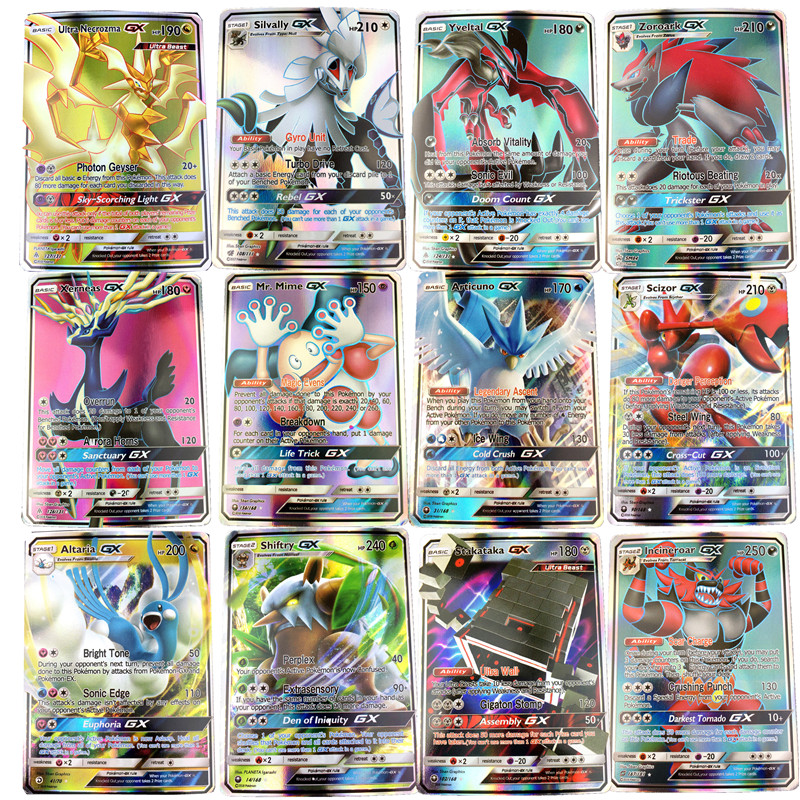 Pokmon Gx Mega Battle Trading Cards Game For Kids Tag Team 25 50 324pcs Sets - 11
