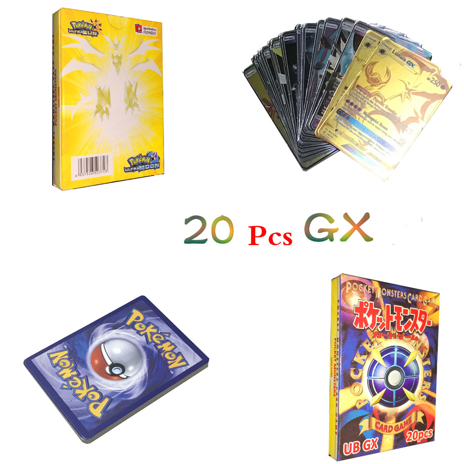 42piece Shimmering Gx Mega Pokemon Trading Card Game Set By Takara Tomy For Kids - 4