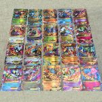 100pcs Pokemon Card Mega Flash Ex Game Collection Cards Gifts For Children