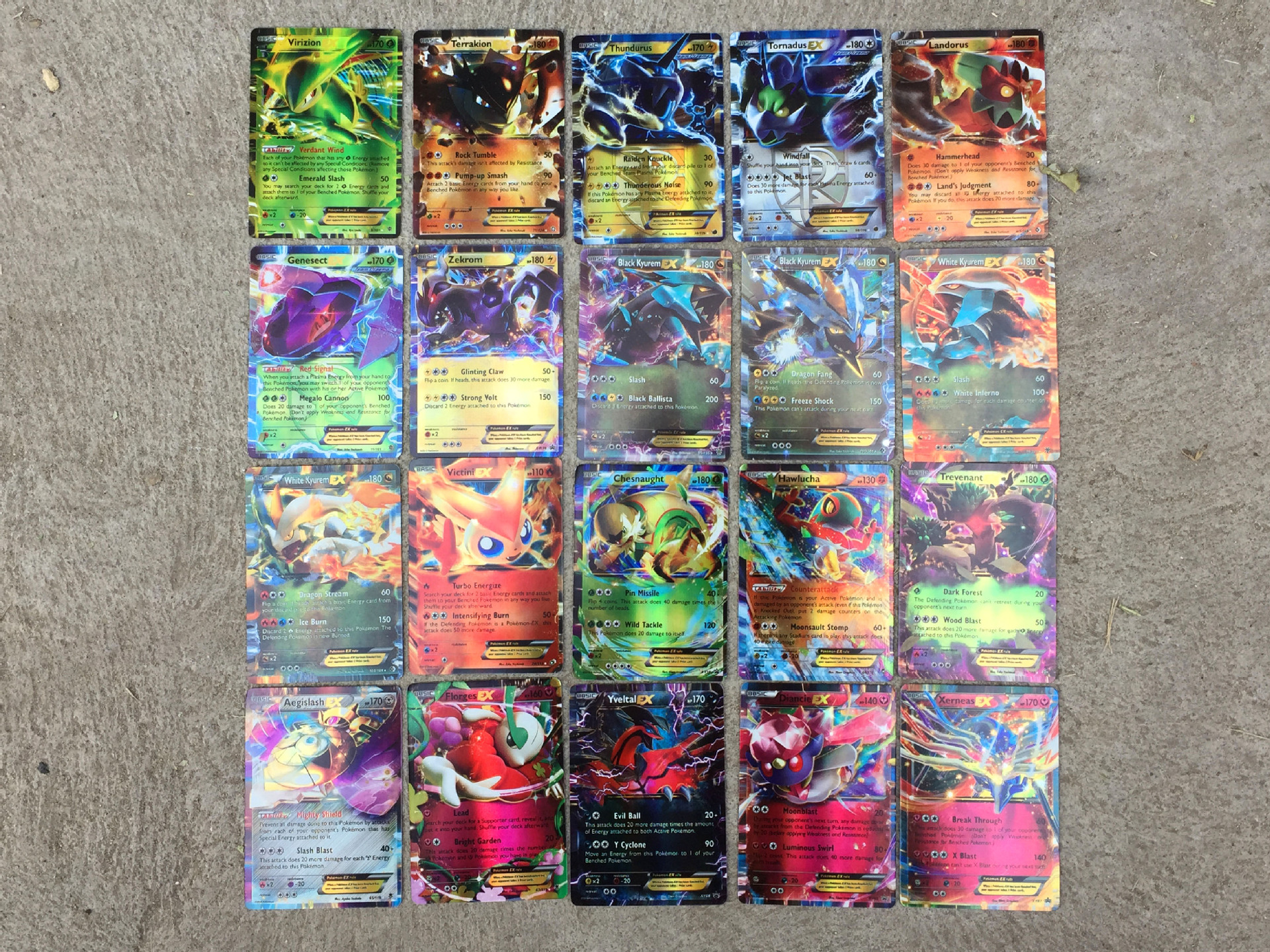 100pcs Ultimate Pokemon Mega Flash Ex Card Game Collection Gift Set For Kids - 6